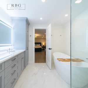 modern bathroom remodel